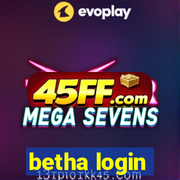 betha login